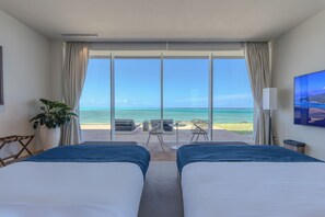 2 bedrooms, in-room safe, blackout drapes, soundproofing