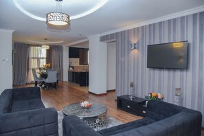 42-inch Smart TV with satellite channels