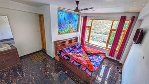 Towels, soap, shampoo