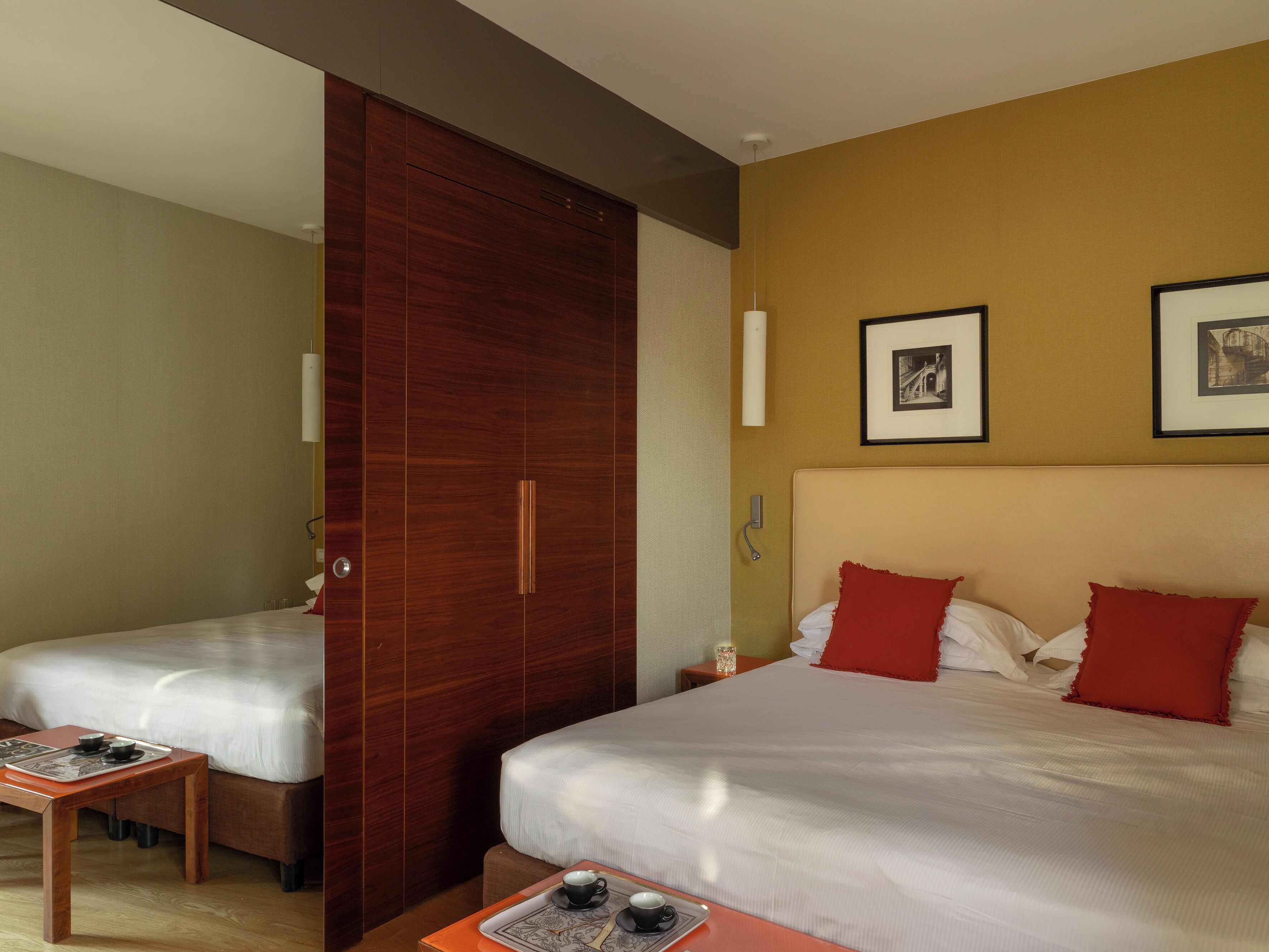 Comfort Double with Terrace, City View | In-room safe, desk, laptop workspace, blackout drapes
