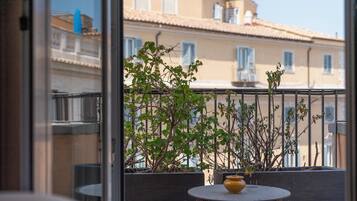 Doppia Comfort, terrazzo, vista città | Terrazza/patio