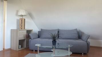 Een televisie en een dvd-speler