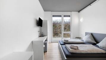 1 quarto, Wi-Fi de cortesia, roupa de cama