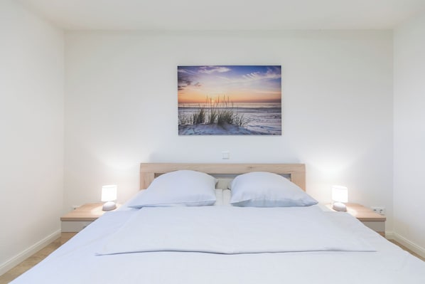 3 bedrooms, iron/ironing board, travel crib, free WiFi - Vacation home "Weitblick" in Emmelsbüll-Horsbüll for up to 9 people (Emmelsbüll-Horsbüll)