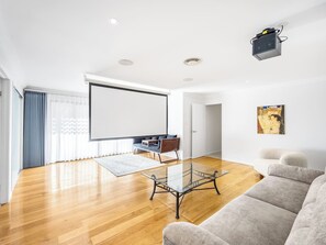 Fernseher, Kamin