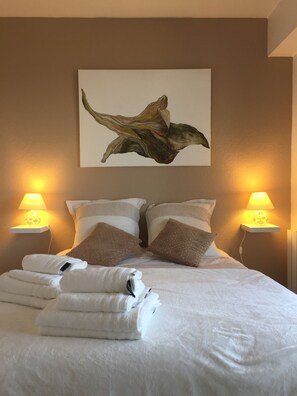 2 Schlafzimmer, Bügeleisen/Bügelbrett, kostenloses WLAN, Bettwäsche