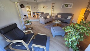 Smart TV, books, video library