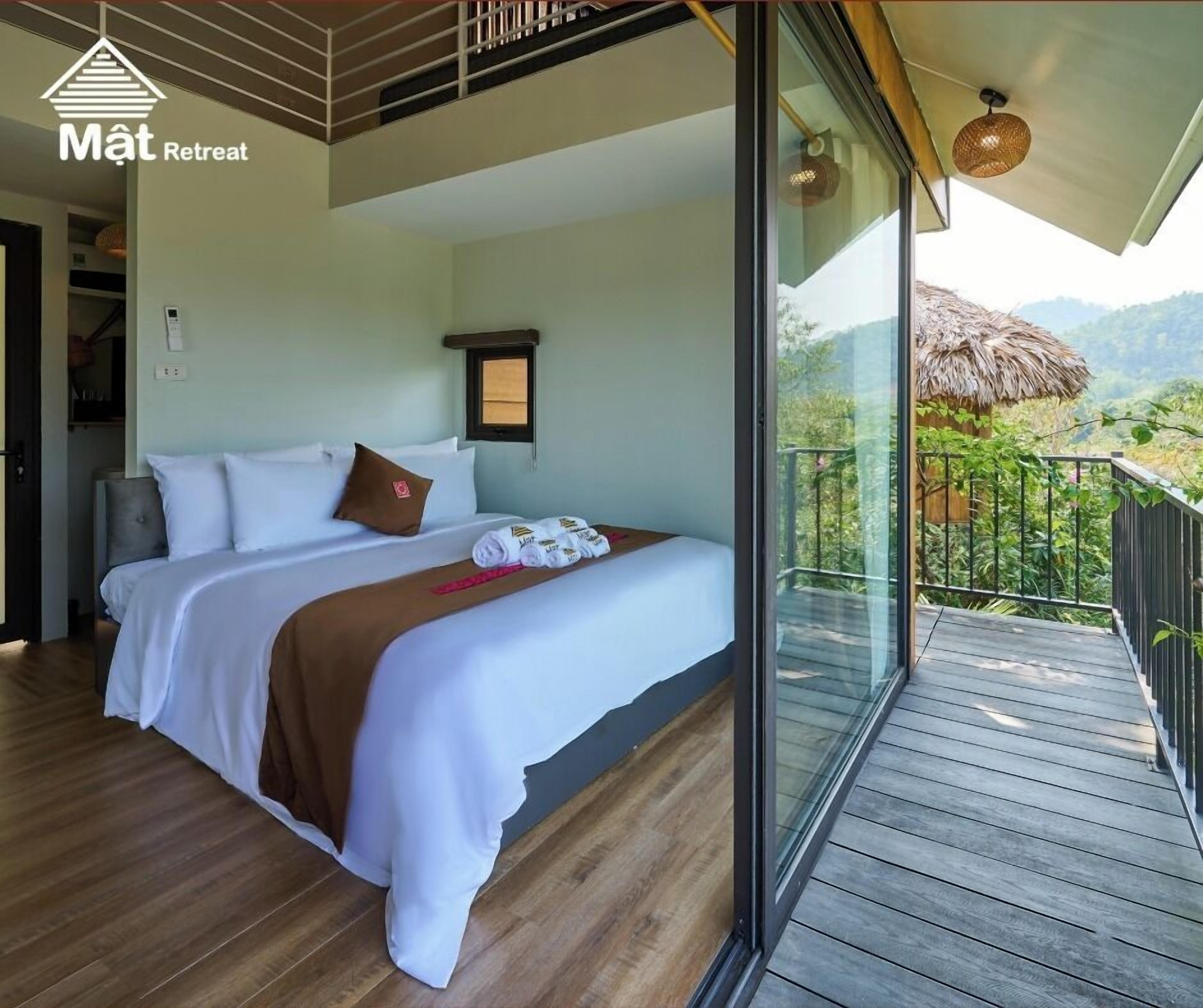 Vue depuis l’hébergement