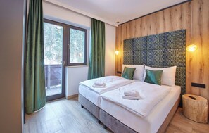 Apartamento Confort, 2 habitaciones, balcón, vistas a la montaña | 2 dormitorios y wifi gratis