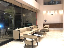 Sala de estar en el lobby