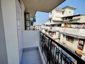 Apartment, 2 Schlafzimmer, barrierefrei, Balkon | Balkon