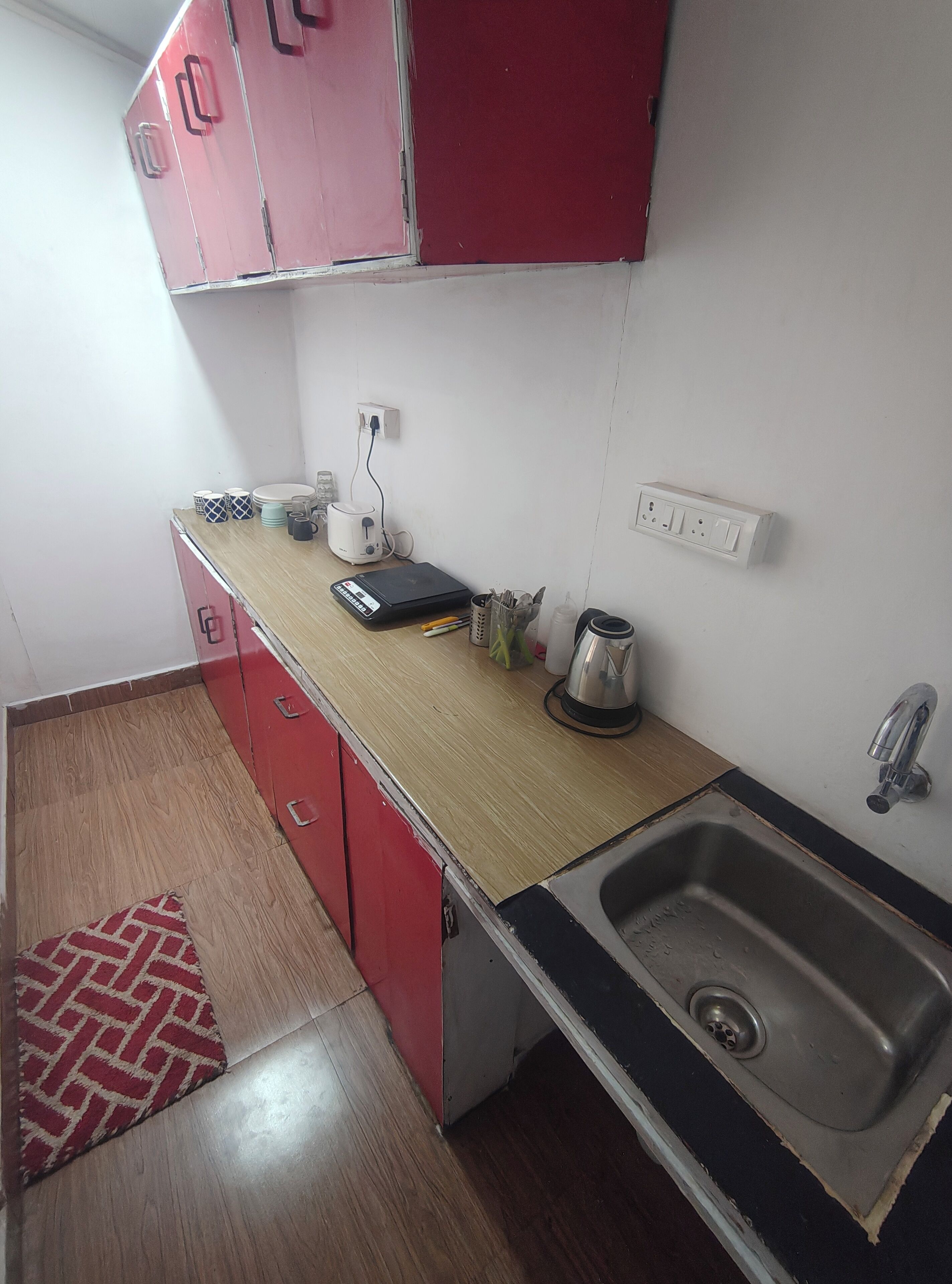 Studio Deluxe, quang cảnh sân vườn | Bếp nhỏ riêng