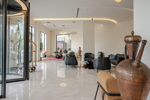Lobby sitting area - Levant Hotel (Jerusalem)