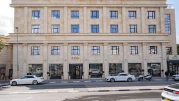 Fassade der Unterkunft