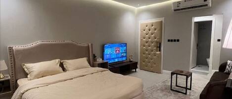 1 habitación, wifi y ropa de cama