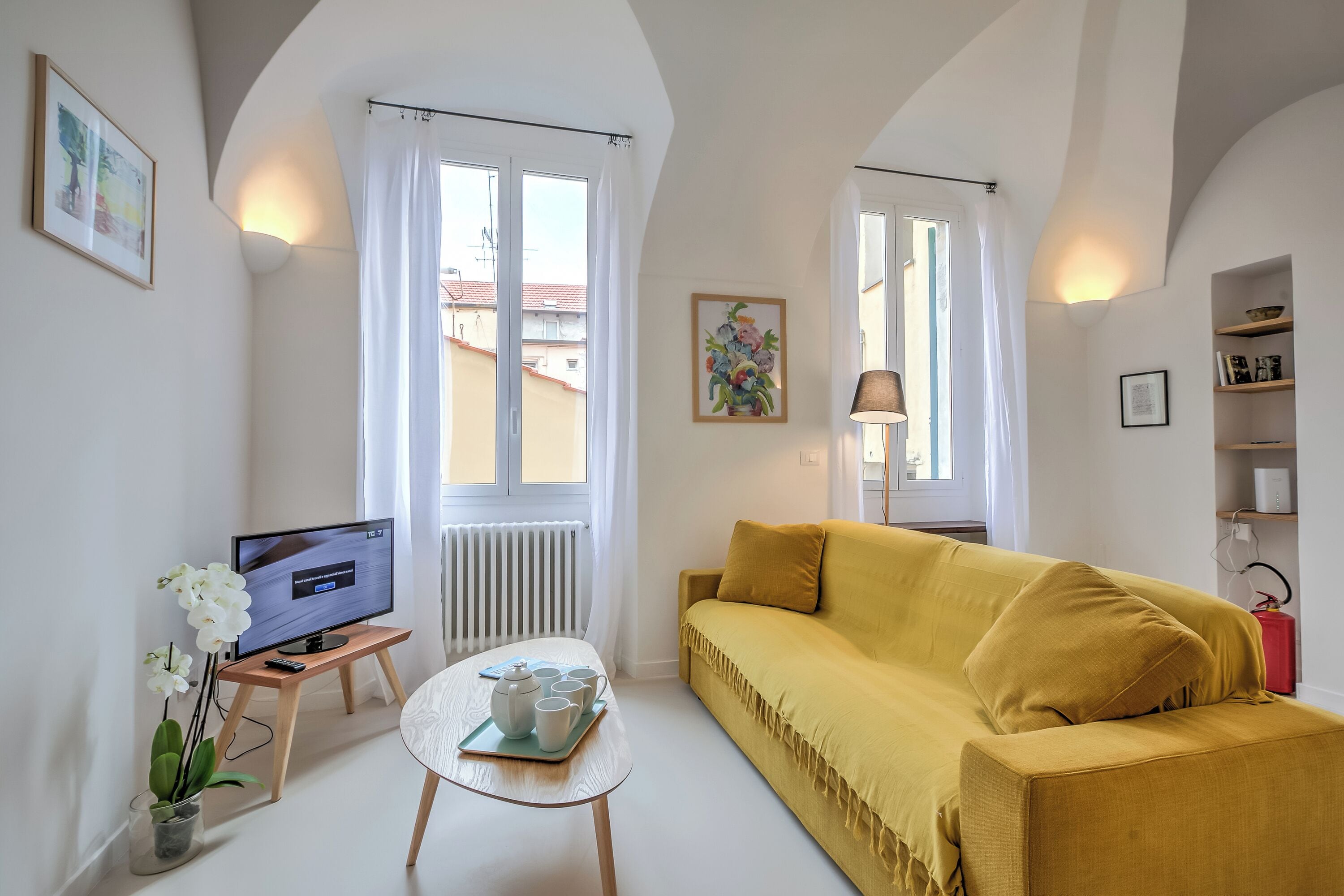 Appartement Familial, plusieurs chambres (La Dolce Pigna) | Coin séjour