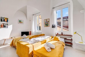 ファミリー アパートメント 1 ベッドルーム 電子レンジ (La Dolce Pigna - Old Town) | 1 室のベッドルーム、WiFi