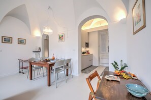 Familienapartment, Mehrere Schlafzimmer (La Dolce Pigna) | Speisen