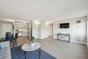 Smart TV, books, offices