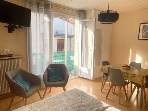 Studio with balcony and parking in Amélie-les-Bains