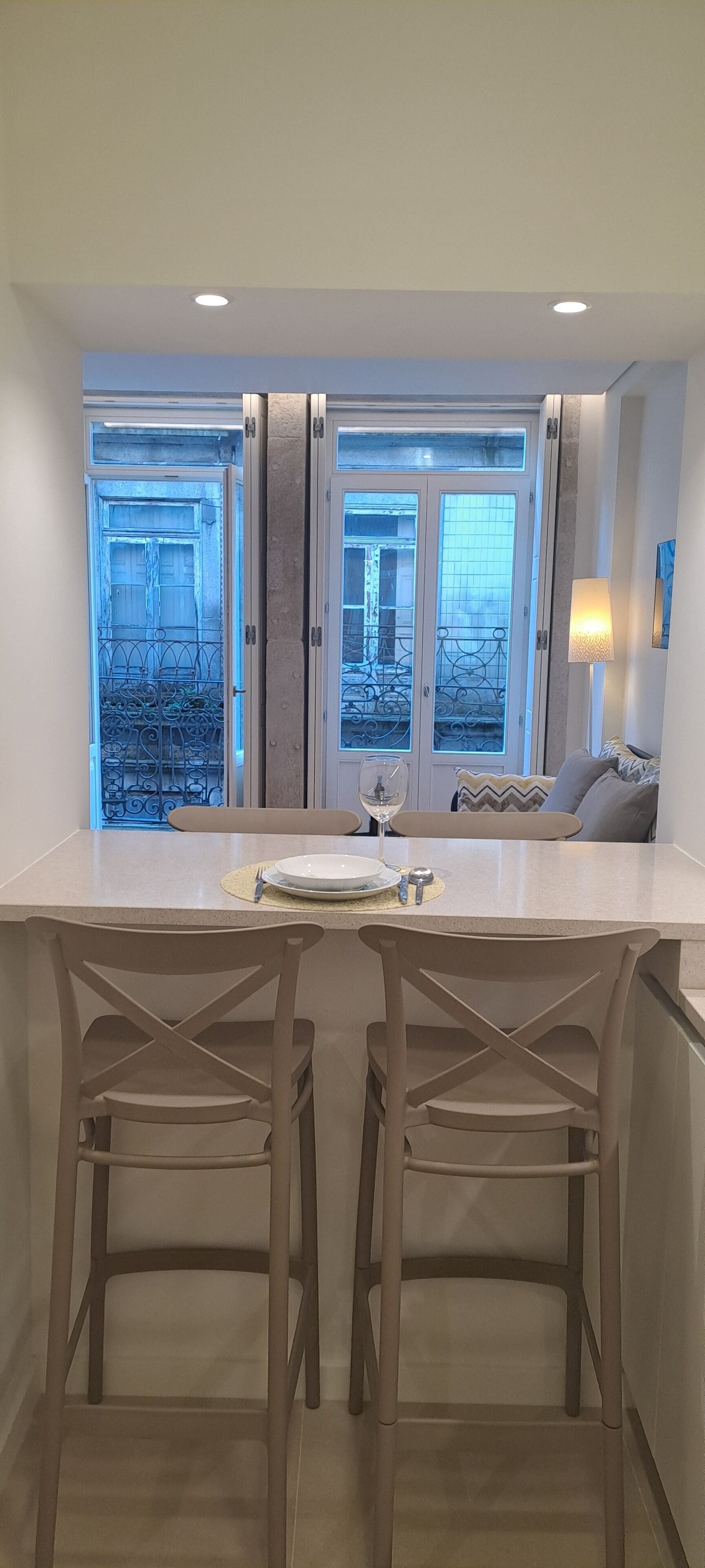 Premium Apartment, Balcony, City View | Interior detail