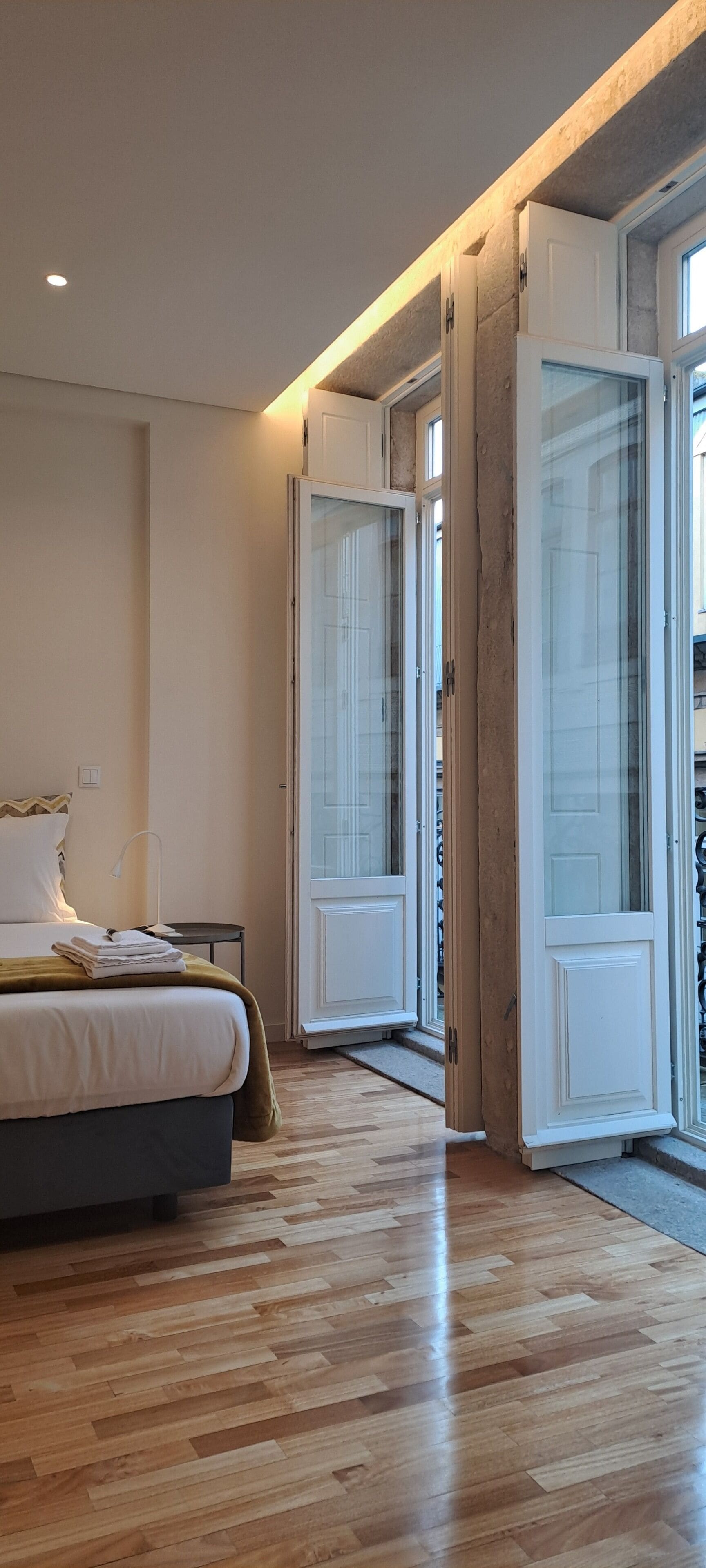 Premium Apartment, Balcony, City View | Individually decorated, laptop workspace, iron/ironing board