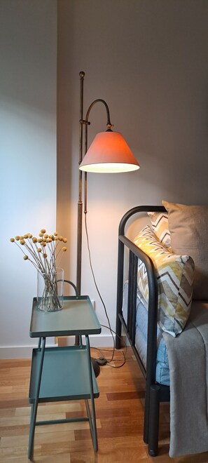 经典公寓, 城市景观 | 1 多间卧室、特色装修、笔记本电脑工作区、熨斗/熨板