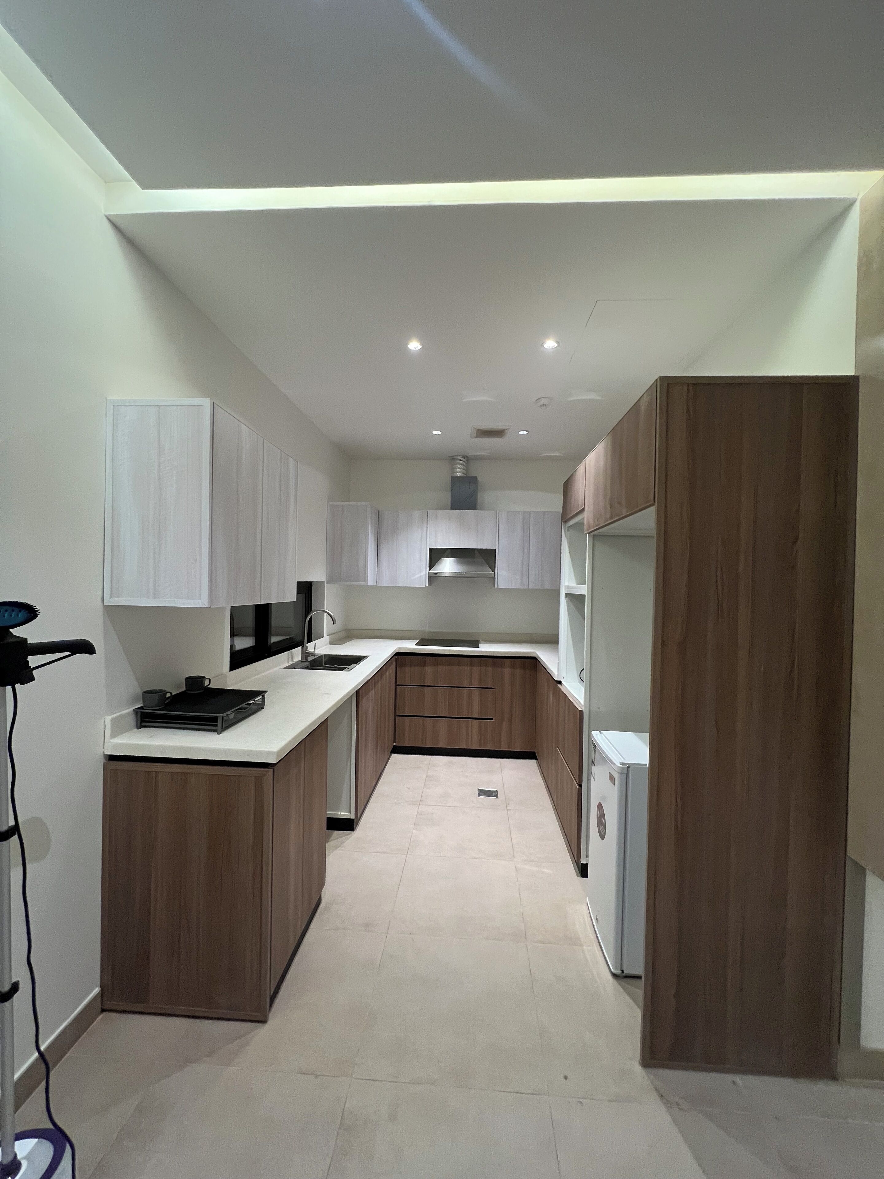 Estudio Premium | Cocina privada | Máquina de café espresso, cafetera o tetera y hervidor eléctrico