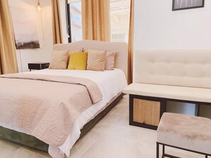 1 soverom, strykejern/-brett, reiseseng for barn og wi-fi (inkludert)