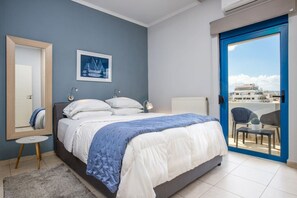 2 slaapkamers, een strijkplank/strijkijzer, wifi, beddengoed