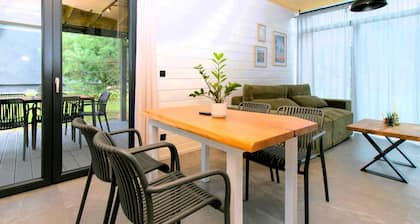 Beautiful home in Potolowek with sauna