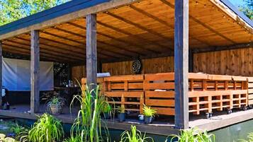 Opções para refeição ao ar livre