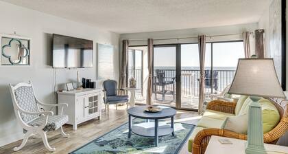 Walk to Beach: Emerald Isle Condo w/ Ocean View!