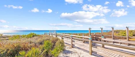Beach nearby