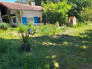 Property grounds - 2 vacation apartments, each with 75 square meters on 4000 square meters of fenced property. (Hourtin)