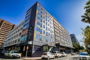 Façade de l’hébergement