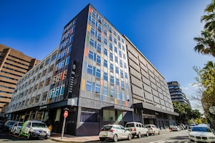 Fachada de la propiedad