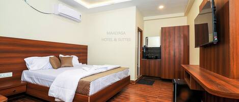 Busa memori, minibar, kedap suara, dan Wi-Fi gratis