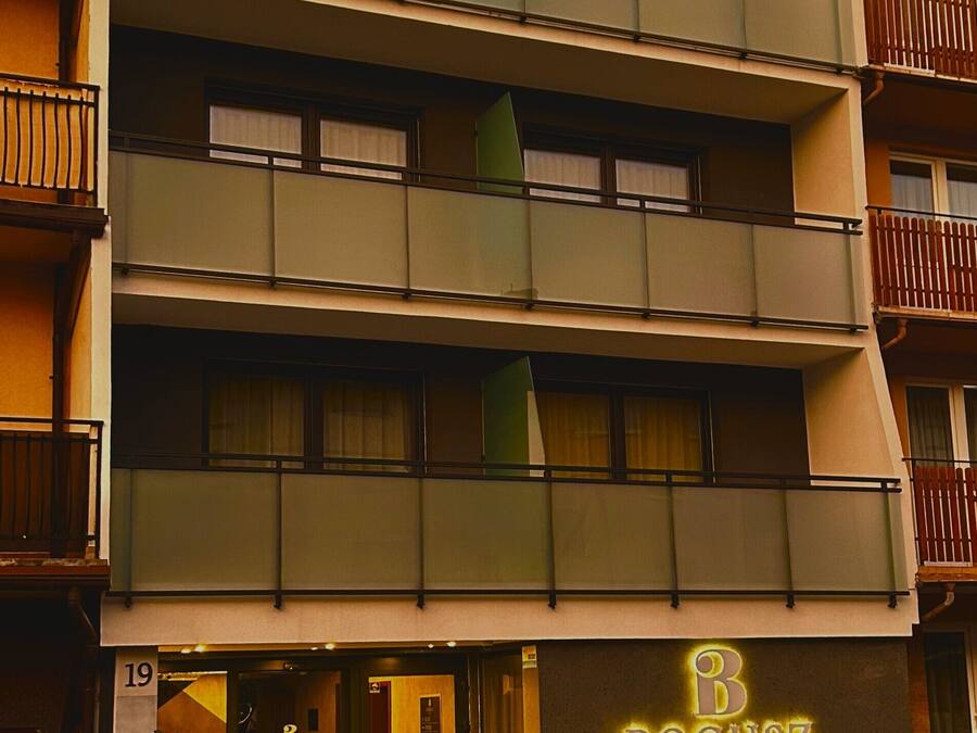 Fassade der Unterkunft