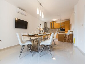 Villa (Four Bedroom Villa) | Dining room - Modern Escape With Private Pool, Sauna, Game Room & Bbq, Near Zadar (Policnik)
