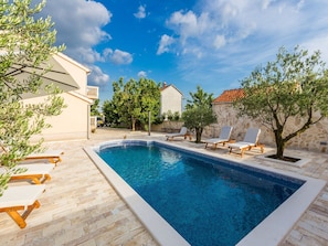 Villa (Four Bedroom Villa) | Pool - Modern Escape With Private Pool, Sauna, Game Room & Bbq, Near Zadar (Policnik)