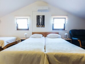 3 chambres, lits bébé (en supplément)