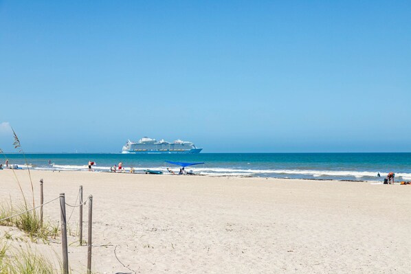 Sun loungers, beach towels