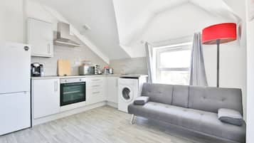 Comfort Apartment, 1 King Bed with Sofa bed | Private kitchen