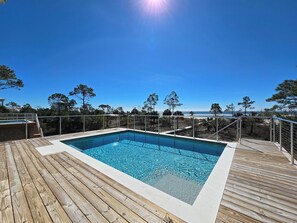 Una piscina climatizada
