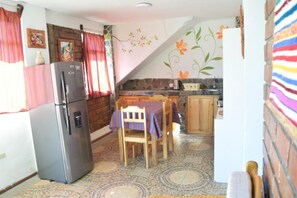 Bungalow Familial, vue jardin | Cuisine privée