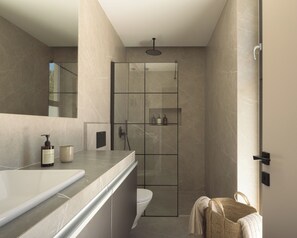 Hair dryer, towels