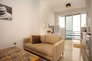Appartement Confort, 2 chambres, non-fumeurs, salle de bains privée | Coin séjour