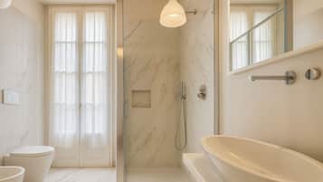 Classic-lejlighed - balkon - byudsigt | Badeværelse