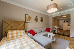 Living area - Charming city apartment in the Kreuzberg neighborhood Berlin-3R (Berlin)